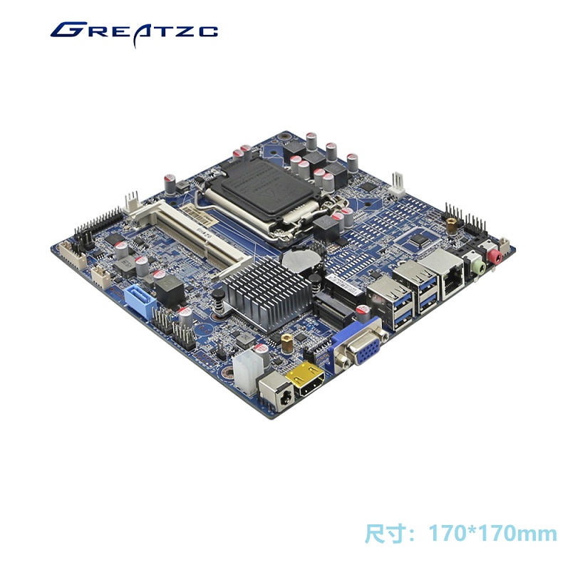 Mini ITX一體機主板 迷你PC主板 INTEL H310芯片組 支持9、8、7、6代CPU
